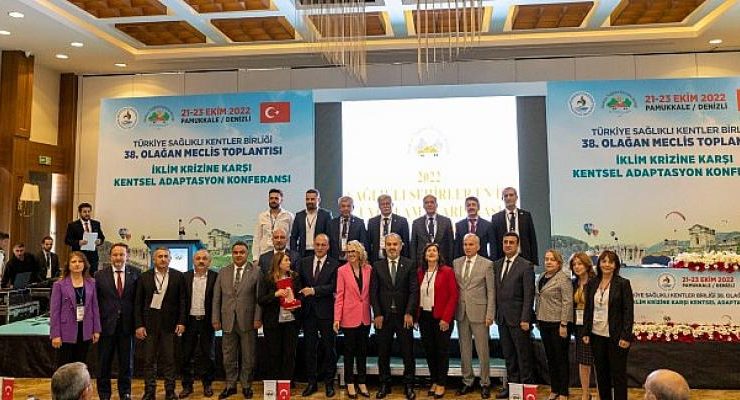 Türkiye Sağlıklı Kentler Birliği’nden İZSU’ya Sağlıklı Çevre Ödülü