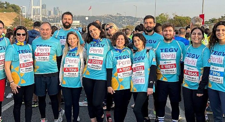 N Kolay 44. İstanbul Maratonunda;  Penti TEGV İçin İyilik Peşinde Koştu