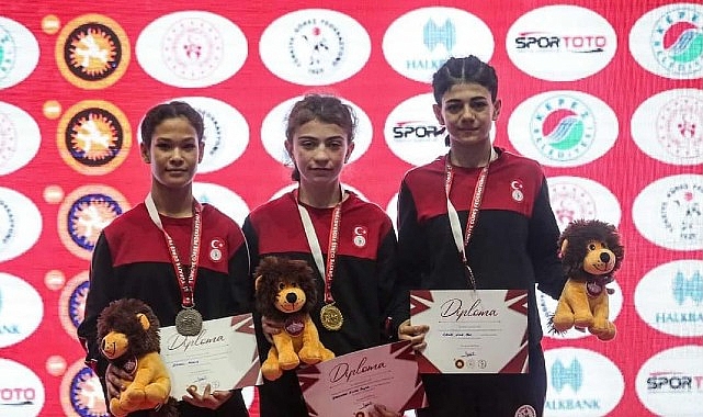 Nevşehir Belediyesi Gençlik ve Spor Kulübü güreşçisi Liva Nur Çelik 3.'ncü olarak gümüş madalya kazandı