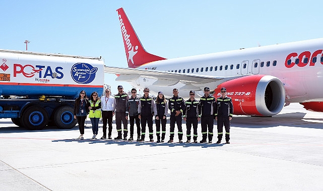 Corendon Airlines, Antalya'da bir ilke imza atarak  Sürdürebilir Havacılık Yakıtı (SAF) yakıt kullanımına başladı